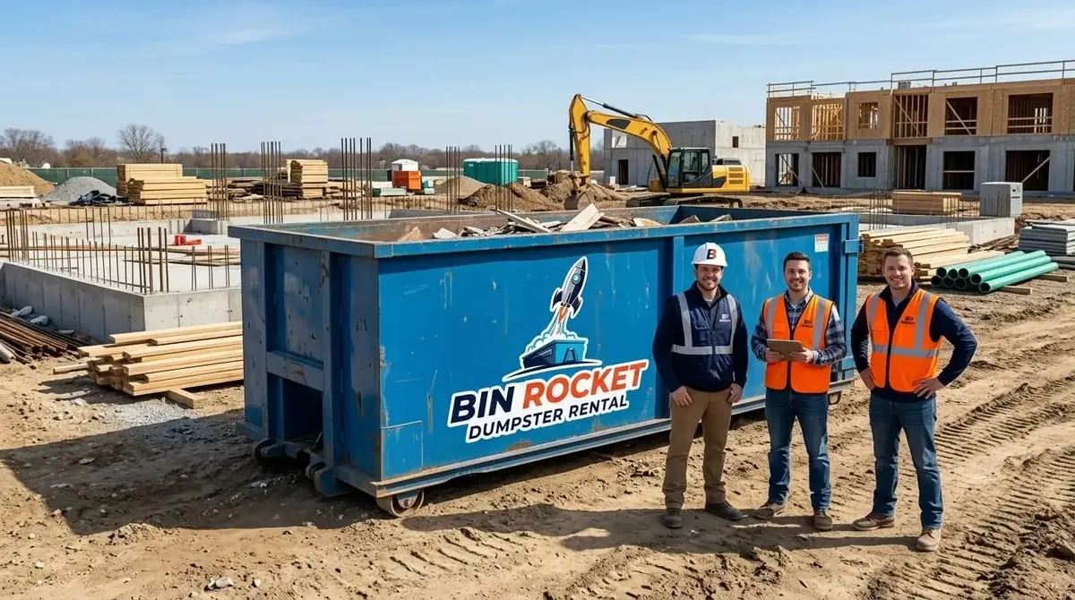 Construction Dumpster Rental in Jackson, MS