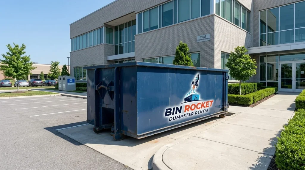 Commercial dumpster rental Jackson